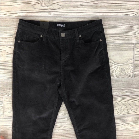 Buffalo Charcoal Skinny Stretch Corduroy's - Picture 6 of 7